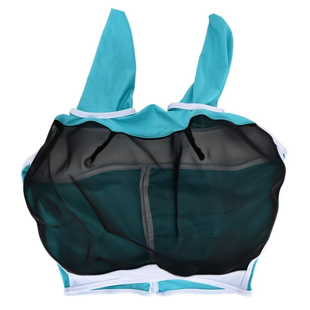 Máscara protectora para caballos, máscara de caballo transpirable, protector universal para la cara del caballo, máscara para caballos, acabado de lujo