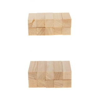 8mm-80mm Natural Craft Cubes/Wood Building Blocks/Building Model