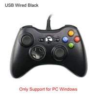 Game Controllers 2.4G Wireless Controller for Xbox 360 Gamepad Dual Vibration Wired/ Joystick Pc Windows 7 8 10 Joypad-()