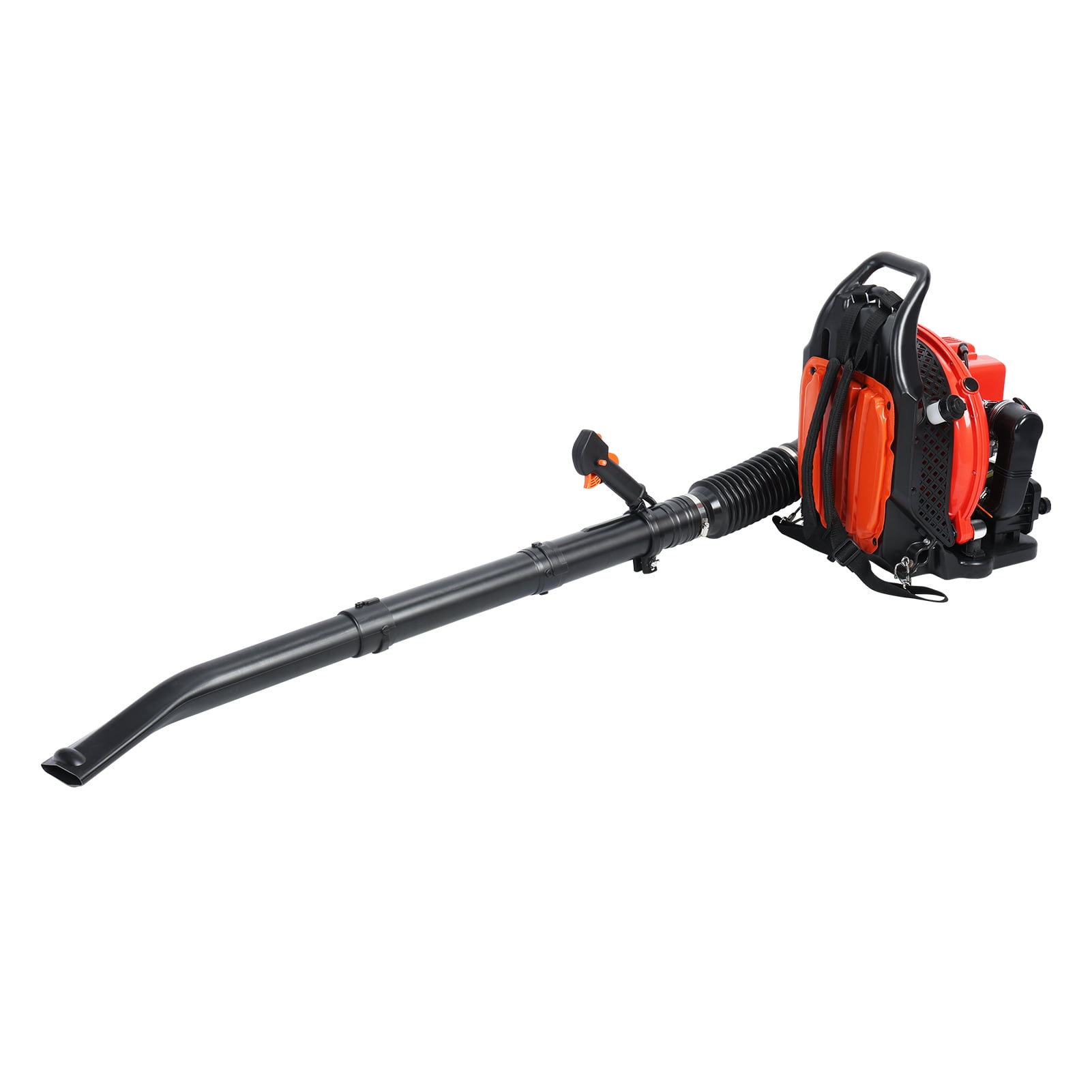 AQSQ Leaf Blower,63CC Gas Powered Backpack Leaf Blower,665CFM 2-Stroke Snow Blower for Lawn Care Yard Dust Debris(Red)