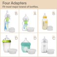 thumbnail image 6 of Portable Baby Bottle Warmer, BabyBond Breastmilk Warmer for Travel, Fast Milk Heating Rechargeable Bottle Warmer Cordless with 4 Bottle Adapters, 6 of 7