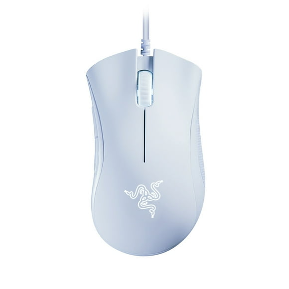 Razer DeathAdder Essential Wired Gaming Mouse Ergonomic Mice with 6400DPI Optical Sensor 5 Programmable Buttons White (Version)