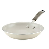 Rachael Ray Cucina 8.5 inch Ceramic Nonstick, Frying Pan, Almond