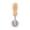 short, variant on Wooden Cookie Stamp, 4.13-Inch Round Fluted Pastry Press for Baking, Dough Embosser for Home Bakers