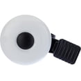 thumbnail image 3 of Mini White Bike Bell Hybrid Bike Bell Painted Bell, 3 of 4