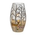 thumbnail image 1 of Décor En Verre À La Tête De Noël Rendeer D'Hiver 7.3, 1 of 3