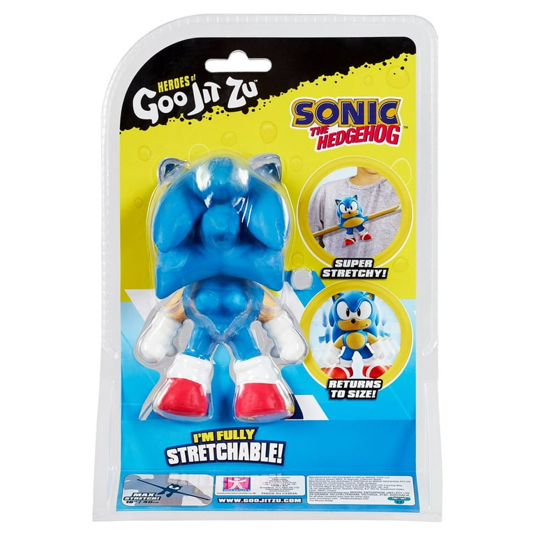 Heroes of Goo Jit Zu Classic Sonic The Hedgehog Hero Pack Stretch Sonic NEW