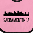 thumbnail image 4 of Inktastic Sacramento California City Skyline Boys or Girls Baby Bib, 4 of 4