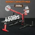 thumbnail image 4 of AKDSteel Bench Press Machine, 3-in-1 Chest Press Machine, with Independent Converging Arms, Adjustable Flat/Incline/Decline Bench for Home Gym, Chest, AB Workouts, Shoulder Training, 4 of 6