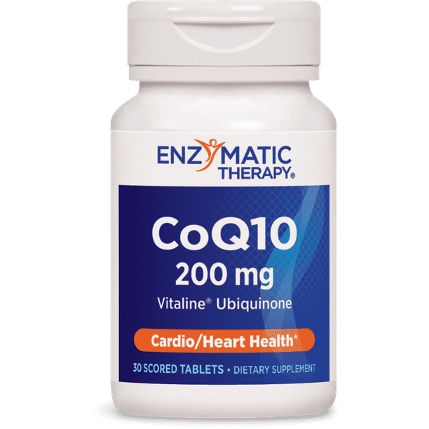 Enzymatic Therapy CoQ10 Scored Tablets, 30 Ct