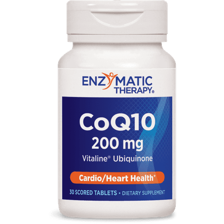 UPC 354022800217 product image for Enzymatic Therapy CoQ10 Scored Tablets  30 Ct | upcitemdb.com
