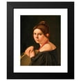 thumbnail image 2 of Lambert Jacobsz 12x14 Black Modern Framed Museum Art Print Titled - The Visitation, 2 of 5
