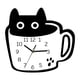 thumbnail image 1 of Reloj de pared decorativo para hogar, bonito reloj colgante silencioso que no hace para dormitorio, tienda, interior, aula, oficina, 1 of 9