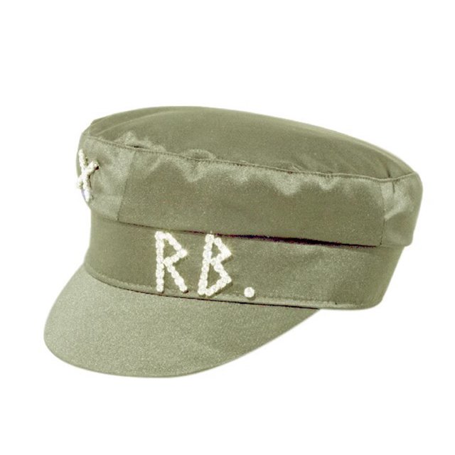 Sombreros de invierno de diseñador de marca para mujer, gorra de vendedor de periódicos con letras de diamantes, visera para niño