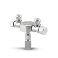 thumbnail image 2 of Aquarium Tank CO2 Splitter Regulator Distributor Fine Adjusting Valve for CO2 Regulator with 2 Way Outlets, 2 of 7