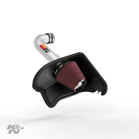 K&N Cold Air Intake Kit: High Performance, Guaranteed to Increase Horsepower: 2016-2019 Chevy Camaro, 3.6L V6, 69-4535TP