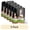 Black, variant on (3 pack) Herbishh Light Brown PPD-Free Hair Color Shampoo for Gray Hair, Hair Dye Shampoo 3 in 1, 100% Gray Coverage, Permanent Hair Color for Men & Women, Ammonia-free, 400 ml