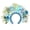 Blue, variant on Jiibva Blue DIY Flower Crown Making Craft Kit Floral Wreath Hair Accessory Set 38x32x5cm 5 Pack