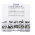 280Pcs M2 Stainless Steel 304 Countersunk Hexagon Screw with Hexagon