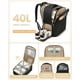 thumbnail image 2 of Mochila de viaje LOVEVOOK para mujer con compartimento para zapatos 40L, 2 of 9