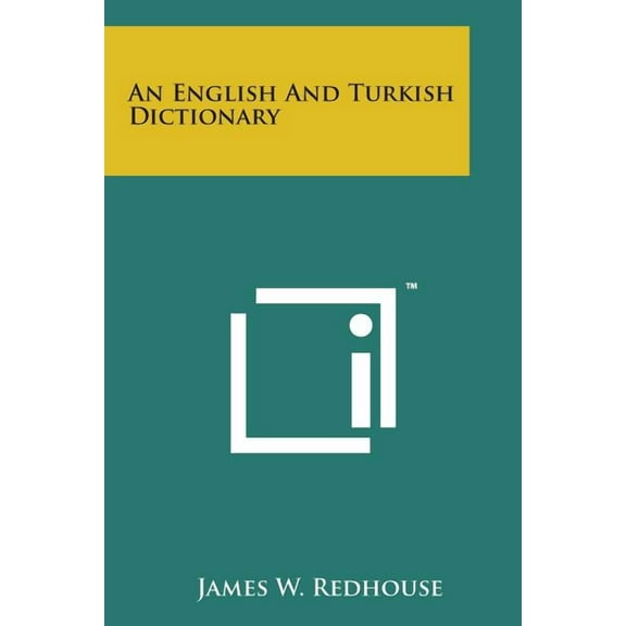 An English and Turkish Dictionary (Paperback)