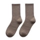 thumbnail image 4 of Par de calcetines de pantorrilla para mujer, térmicos, gruesos, ligeros, informales, de color liso, para botas Talla única, 4 of 9
