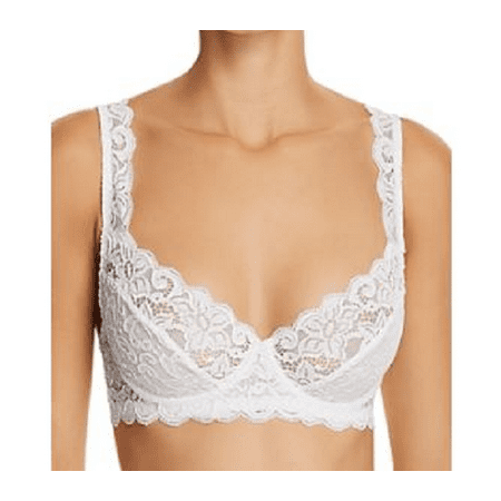 Hanro Luxury Moments Lace Unlined Underwire Bra 32B - WHITE (Retail: $115.00)