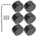 thumbnail image 1 of RENACLIPY Lot de 6 Pédale d'Effet Guitare Topper Footswitch Protection en Aluminium Rond Compact pour Guitaristes, 1 of 6