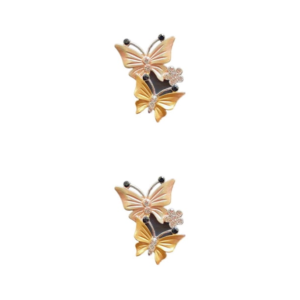 Scienceny Car Air Freshener Vent Clip Insect Vehicle Automotive Exquisite Ornament Clips Shape Replacement Fragrance Rhinestone Type3 NO3