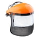 thumbnail image 5 of Escudo de cara de recortadora Guardia forestal de la cara forestal para tareas de motosierras Minería de jardinería Naranja, 5 of 8