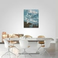 thumbnail image 2 of Lighthouse Wall Art Christian Nautical Wall Decor Ocean Coastal Bible Verse Pictures Lighthouse Scripture Canvas Prints Painting Decorations Framed Artwork for Bathroom Bedroom 16"x20", 2 of 6