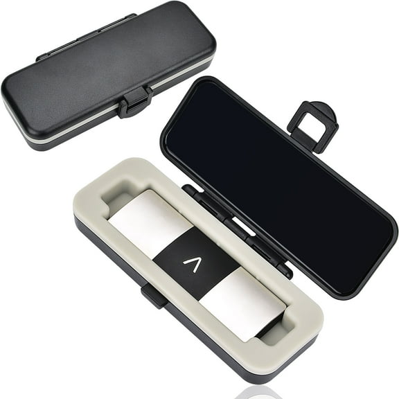 Kardiamobile Case for Kardia Mobile 6L & 6L Max, Portable Hard Carrying Case with Silicone Pad for Kardiamobile EKG Monitor