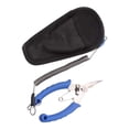 thumbnail image 4 of Alicates de pesca de aleación de material acero inoxidable funciones, tijeras, , herramienta para quitar anzuelos con cordón, equipo de pesca de Codo azul, 4 of 8