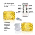 thumbnail image 5 of Guirnalda de luces LED de Navidad con control remoto y batería USB, alambre de cobre, para decoración de bodas y fiestas, 10 m, 20 m, 5 of 5