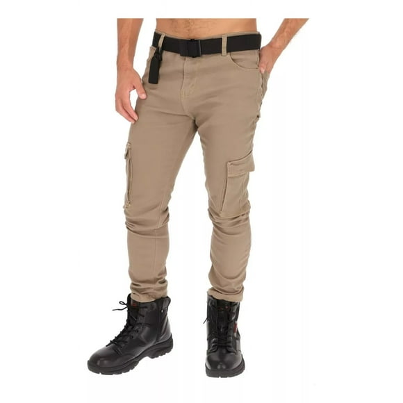 Pantalon Tactico Para Hombre De Gabardina Tipo Militar Cargo