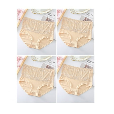 

Kolable Women Cotton Underwear High Waisted Briefs
