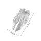 thumbnail image 2 of unbranded Clip De Con Lentejuelas Plateadas Y Material De Tela Para Peinados Casuales Y Formales, 2 of 6