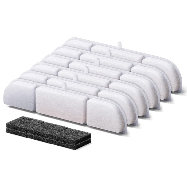 Filtros de repuesto DownyPaws para fuente de agua Cat DPWFP6