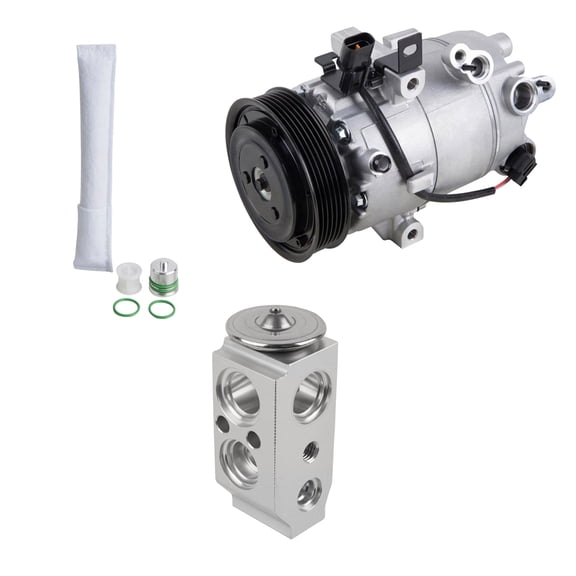 For Hyundai Elantra 2014 2015 2016 2017 AC Compressor w/ A/C Repair Kit - BuyAutoParts