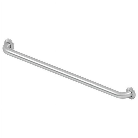 GB36U32D 36" Grab Bar; Stainless Steel; Concealed Screw; Satin Stainless Steel Finish