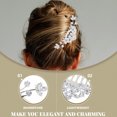 thumbnail image 2 of Wedding Hair Comb Bridal Hair Piece Rhinestone Hair Comb Wedding Accessory for Brides, 2 of 9