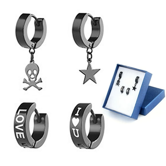Men's Earrings Fashion Creative Pendant Earrings Hoop Earrings Huggie Earrings