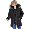 thumbnail image 4 of Atlas For Women Veste Matelassée Imperméable en Fausse Fourrure à Capuche pour Femmes, 4 of 6