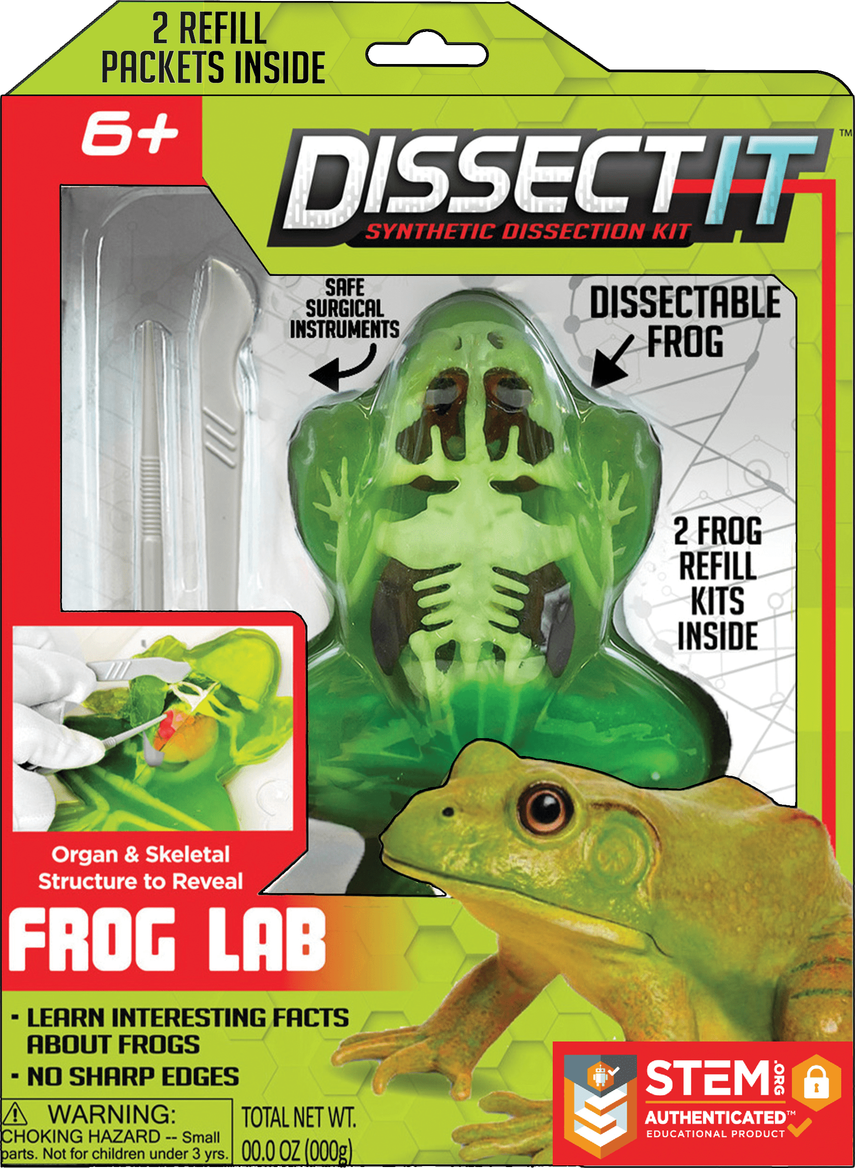 Dissect-It Frog Lab Interactive Simulation Stem Toy