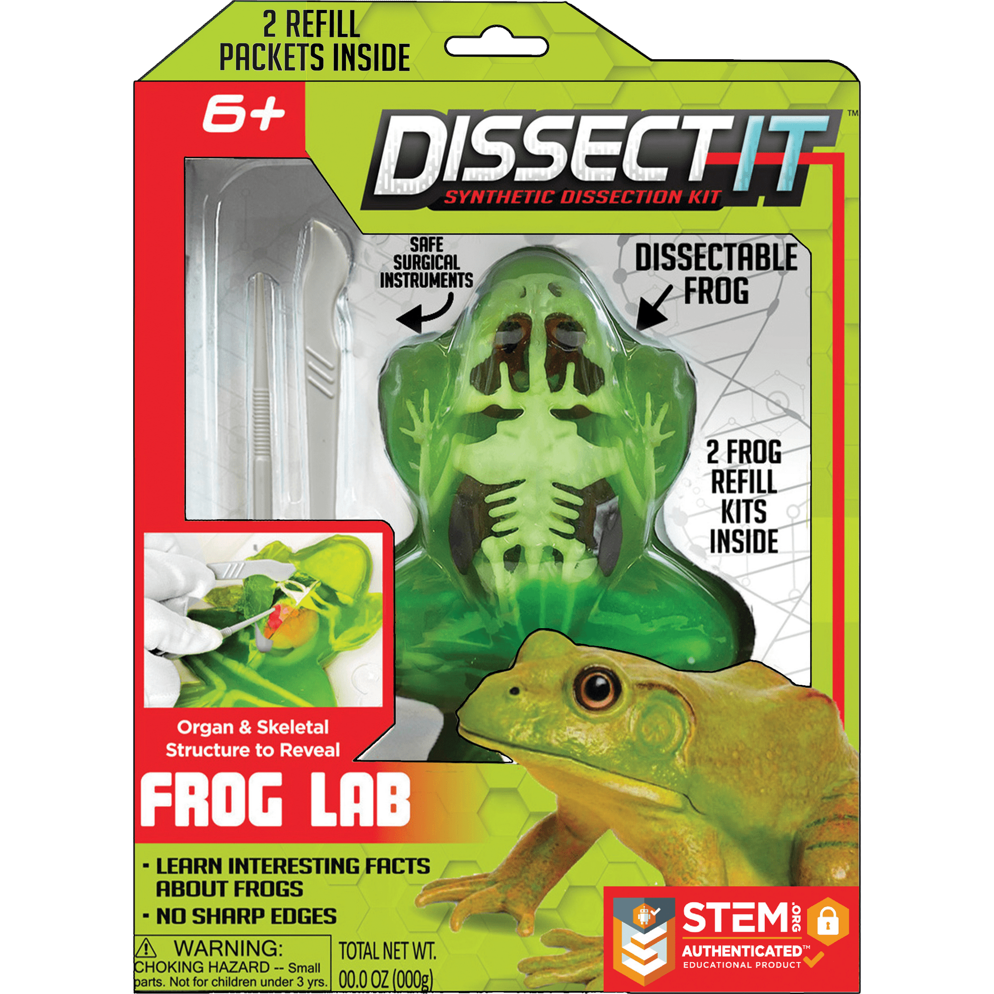 Dissect-It Frog Lab Educational Science Set for Kids Ages 6 and Above