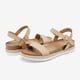 thumbnail image 2 of Sandalias de Cuña DREAM PAIRS para Mujer con Tira al Tobillo en Color Nude, 2 of 6
