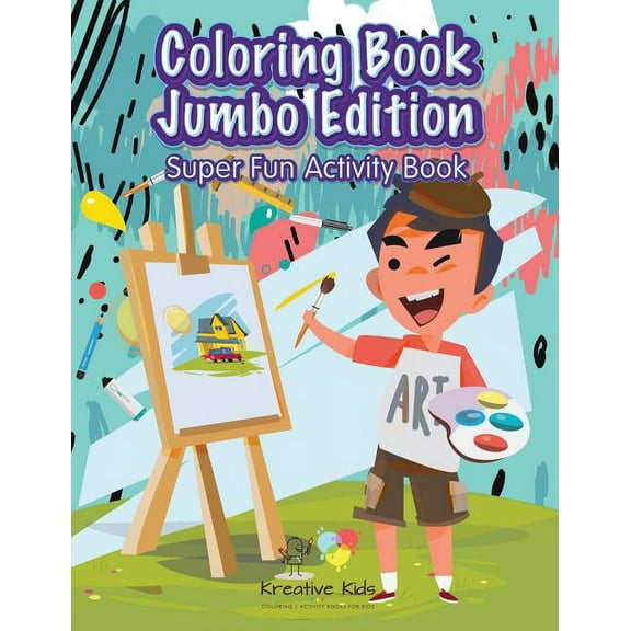 Coloring Book Jumbo Edition Super Fun Activity Book (Paperback)