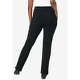 thumbnail image 4 of Jessica London Women's Plus Size Everyday Stretch Cotton Straight Leg, 4 of 6