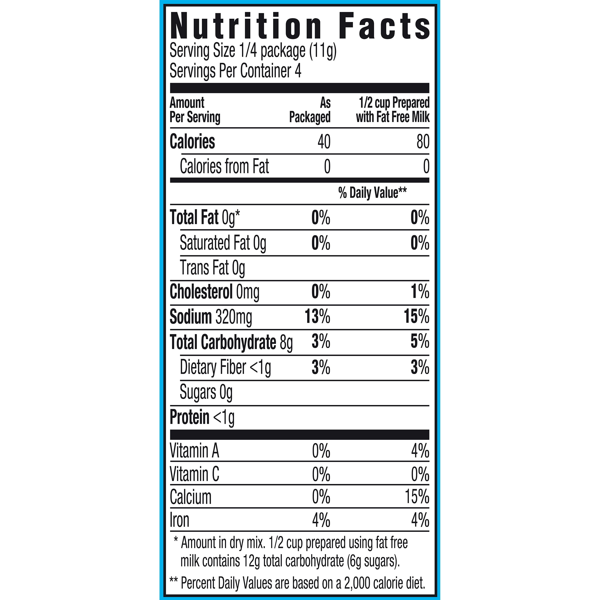 Pudding Gelatin 108 Grocery