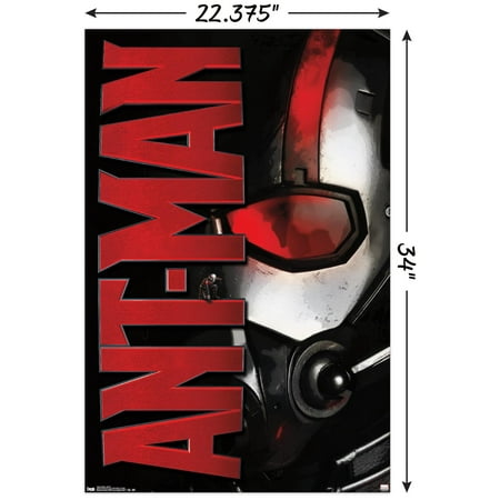 Marvel Cinematic Universe - Ant-Man - Helmet Wall Poster, 22.375" x 34"